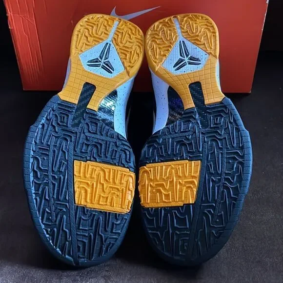 Rare New in Box Nike Kobe V 5 black white del sol 386429-002 mens 9 US 42.5 EUR - Picture 8 of 13